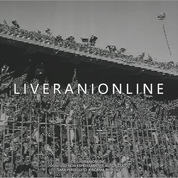 1969 MILANO TIFOSI MILAN CALCIO ALLO STADIO SAN SIRO AG ALDO LIVERANI SAS