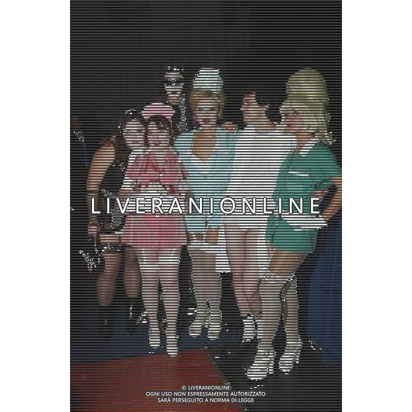 Milano 02/11/2005 Rocky Horror Show Il cast foto Mario Romano / Ag.Aldo liverani