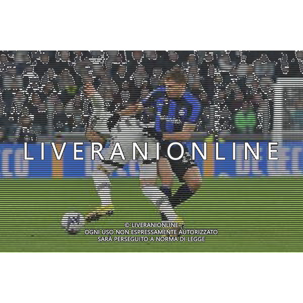 Torino 06.11.2022 Allianz Stadium ©Manuela Viganti/Agenzia Aldo Liverani Juventus vs Inter Campionato Calcio Serie A TIM 2022/2023 13a giornata Nella foto: FILIP KOSTIC-NICOLO\' BARELLA ©AGENZIA ALDO LIVERANI SAS
