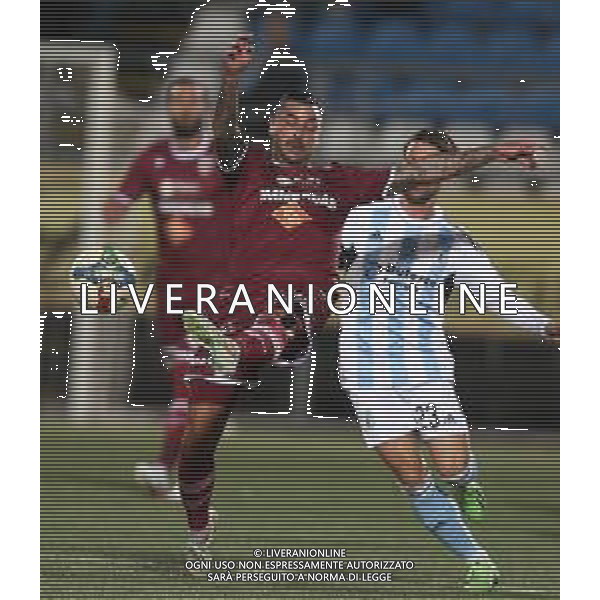 ENTELLA - REGGIANA LEGA PRO CAMPIONATO CALCIO SERIE C - 05.11.2022 NELLA FOTO ADRIANO MONTALTO ( REGGIANA ) E PAOLUCCI ANDREA ( ENTELLA ) ©SANTANDREA / AGENZIA ALDO LIVERANI SAS