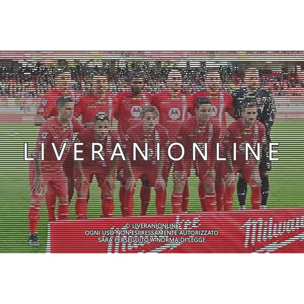 TVRG la formazione del Monza, in piedi da SX Matteo Pessina, Dany Mota Carvalho, Marlon Santos da Silva Barbosa, Luca Caldirola, Carlos Augusto e Michele Di Gregorio; Stefano Sensi, Gianluca Caprari, Nicolo\' Rovella, Armando Izzo e Patrick Ciurria Monza vs Hellas Verona Monza 06-11-2022 U-Power Stadium Campionato Serie A TIM - 6a giornata foto Roberto Garavaglia/ag. Aldo Liverani sas / AGENZIA ALDO LIVERANI SAS