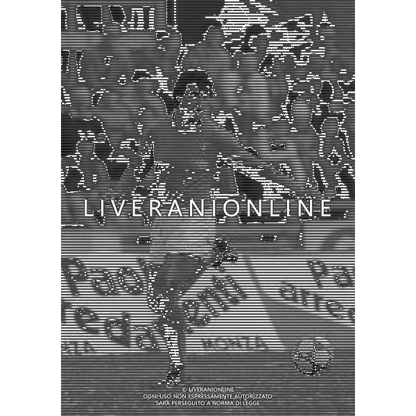 04-04-1984 BRESCIA QUALIFICAZIONE EUROPEI UNDER 21 GARA DI RITORNO ITALIA UNDER 21 -ALBANIA UNDER 21-RISLUTATO 1-0 NELLA FOTO PAOLO MONELLI AG ALDO LIVERANI SAS