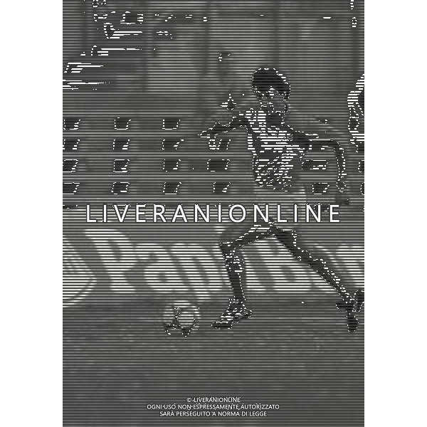 04-04-1984 BRESCIA QUALIFICAZIONE EUROPEI UNDER 21 GARA DI RITORNO ITALIA UNDER 21 -ALBANIA UNDER 21-RISLUTATO 1-0 NELLA FOTO PAOLO MONELLI AG ALDO LIVERANI SAS