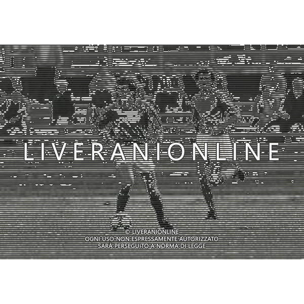 04-04-1984 BRESCIA QUALIFICAZIONE EUROPEI UNDER 21 GARA DI RITORNO ITALIA UNDER 21 -ALBANIA UNDER 21-RISLUTATO 1-0 NELLA FOTO BENIAMINO VIGNOLA AG ALDO LIVERANI SAS