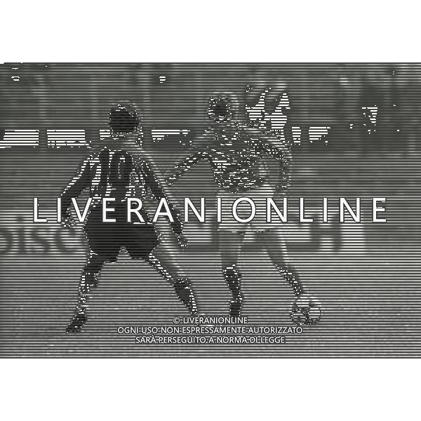 04-04-1984 BRESCIA QUALIFICAZIONE EUROPEI UNDER 21 GARA DI RITORNO ITALIA UNDER 21 -ALBANIA UNDER 21-RISLUTATO 1-0 NELLA FOTO BENIAMINO VIGNOLA AG ALDO LIVERANI SAS