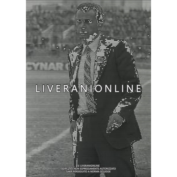 04-04-1984 BRESCIA QUALIFICAZIONE EUROPEI UNDER 21 GARA DI RITORNO ITALIA UNDER 21 -ALBANIA UNDER 21-RISLUTATO 1-0 NELLA FOTO RAMAZAN RRAGAMI ALLENATORE ALBANIA UNDER 21 AG ALDO LIVERANI SAS