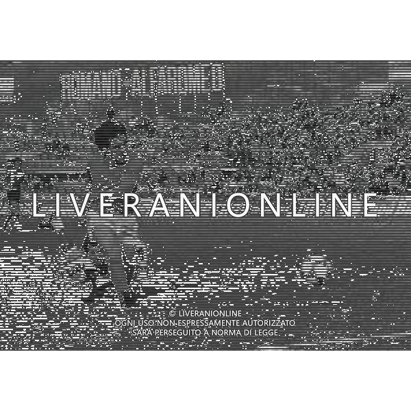 04-04-1984 BRESCIA QUALIFICAZIONE EUROPEI UNDER 21 GARA DI RITORNO ITALIA UNDER 21 -ALBANIA UNDER 21-RISLUTATO 1-0 NELLA FOTO GIUSEPPE GALDERISI AG ALDO LIVERANI SAS