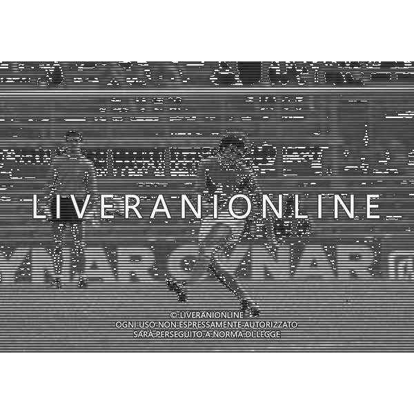 04-04-1984 BRESCIA QUALIFICAZIONE EUROPEI UNDER 21 GARA DI RITORNO ITALIA UNDER 21 -ALBANIA UNDER 21-RISLUTATO 1-0 NELLA FOTO ALESSANDRO RENICA AG ALDO LIVERANI SAS
