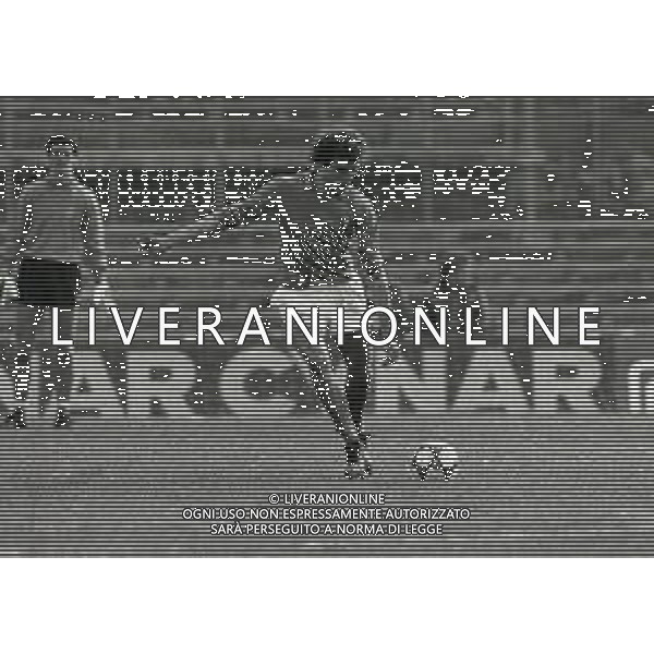 04-04-1984 BRESCIA QUALIFICAZIONE EUROPEI UNDER 21 GARA DI RITORNO ITALIA UNDER 21 -ALBANIA UNDER 21-RISLUTATO 1-0 NELLA FOTO ALESSANDRO RENICA AG ALDO LIVERANI SAS