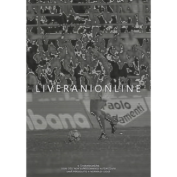 04-04-1984 BRESCIA QUALIFICAZIONE EUROPEI UNDER 21 GARA DI RITORNO ITALIA UNDER 21 -ALBANIA UNDER 21-RISLUTATO 1-0 NELLA FOTO ROBERTO MANCINI AG ALDO LIVERANI SAS