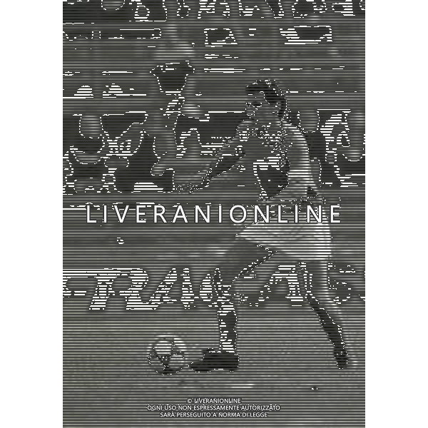 04-04-1984 BRESCIA QUALIFICAZIONE EUROPEI UNDER 21 GARA DI RITORNO ITALIA UNDER 21 -ALBANIA UNDER 21-RISLUTATO 1-0 NELLA FOTO SERGIO BATTISTINI AG ALDO LIVERANI SAS