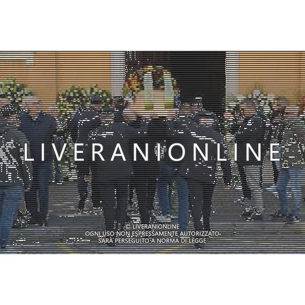 TVRG Funerale Boiocchi Milano 07-11-2022 Funerale di Vittorio Boiocchi presso la chiesa di San Materno a Figino foto agenzia Aldo Liverani sas