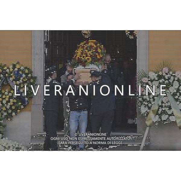 TVRG Funerale Boiocchi Milano 07-11-2022 Funerale di Vittorio Boiocchi presso la chiesa di San Materno a Figino foto agenzia Aldo Liverani sas