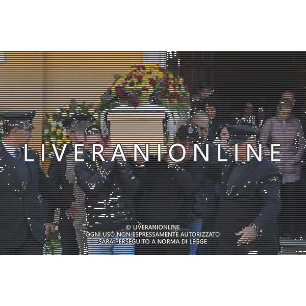 TVRG Funerale Boiocchi Milano 07-11-2022 Funerale di Vittorio Boiocchi presso la chiesa di San Materno a Figino foto agenzia Aldo Liverani sas