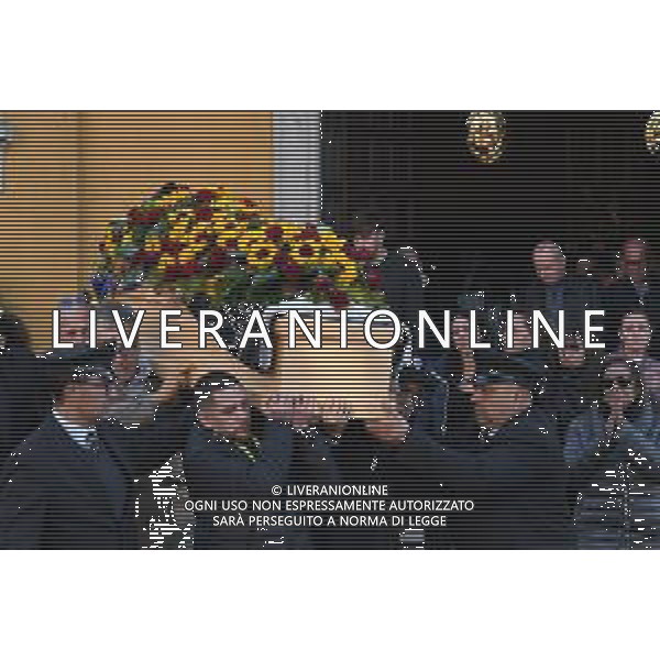 TVRG Funerale Boiocchi Milano 07-11-2022 Funerale di Vittorio Boiocchi presso la chiesa di San Materno a Figino foto agenzia Aldo Liverani sas