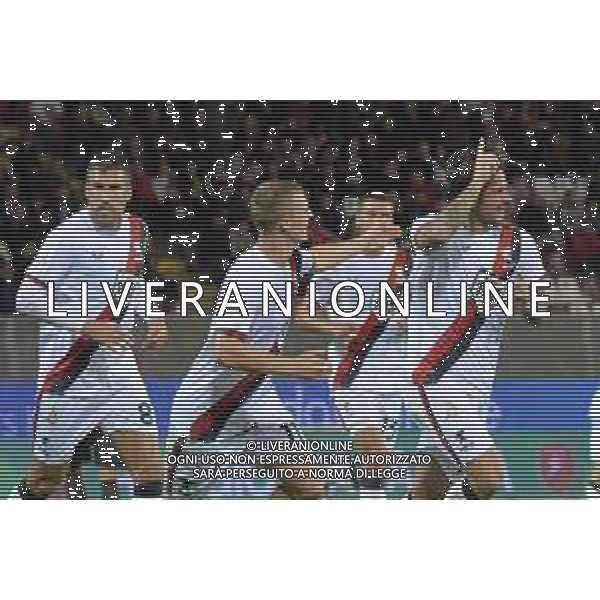 Reggina-Genoa Serie B 2022-2023, November 11 2022, Stadio Oreste Granillo in Reggio Calabria In pic: Genoa celebrate FOTO ANDREA ROSITO-AG ALDO LIVERANI SAS