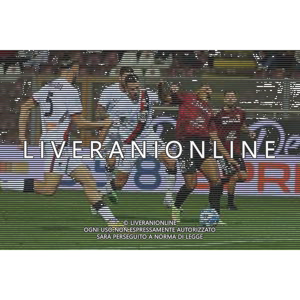 07.11.2022 STADIO ORESTE GRANILLO-REGGINA VS GENOA RIVAS REGGINA E BANI GENOA FALLO RIGORE ©GARREFFA PASQUALE / AGENZIA ALDO LIVERANI SAS