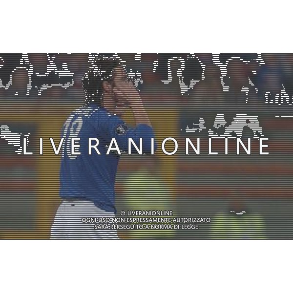 SAMPDORIA-STEAUA BUCAREST COPPA UEFA 3/11/2005 NELLA FOTO BONAZZOLI EMILIANO AGENZIA ALDO LIVERANI