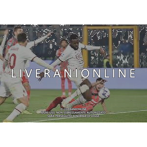 Divock Origi (Milan) segna il gol dell\'1 a 0 ma la rete viene annullata per fuorigioco Cremonese vs Milan Cremona 08-11-2022 Stadio Giovanni Zini Campionato Serie A TIM - 14a giornata foto Roberto Garavaglia/ag. Aldo Liverani sas / AGENZIA ALDO LIVERANI SAS