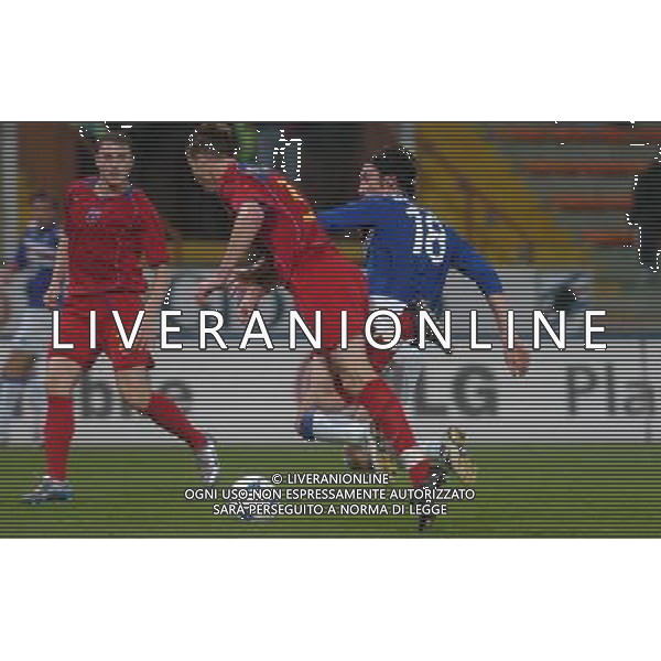 SAMPDORIA-STEAUA BUCAREST COPPA UEFA 3/11/2005 NELLA FOTO EMILIANO BONAZZOLI AGENZIA ALDO LIVERANI