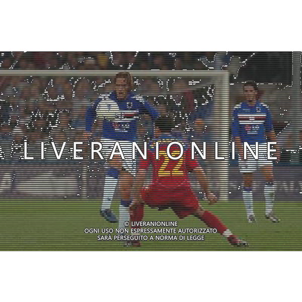 SAMPDORIA-STEAUA BUCAREST COPPA UEFA 3/11/2005 NELLA FOTO DALLA BONA AGENZIA ALDO LIVERANI