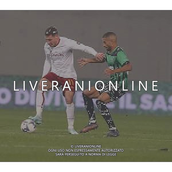 SASSUOLO - ROMA CAMPIONATO CALCIO SERIE A TIM 09.11.92022 NELLA FOTO ANDREA BELOTTI E JEREMY TOLJAN ©SANTANDREA / AGENZIA ALDO LIVERANI SAS