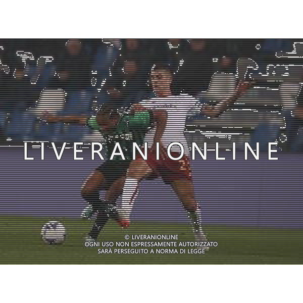 SASSUOLO - ROMA CAMPIONATO CALCIO SERIE A TIM 09.11.92022 NELLA FOTO GIANLUCA MANCINI E ARMAND LAURIENTE\' ©SANTANDREA / AGENZIA ALDO LIVERANI SAS
