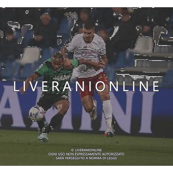 SASSUOLO - ROMA CAMPIONATO CALCIO SERIE A TIM 09.11.92022 NELLA FOTO GIANLUCA MANCINI E ARMAND LAURIENTE\' ©SANTANDREA / AGENZIA ALDO LIVERANI SAS