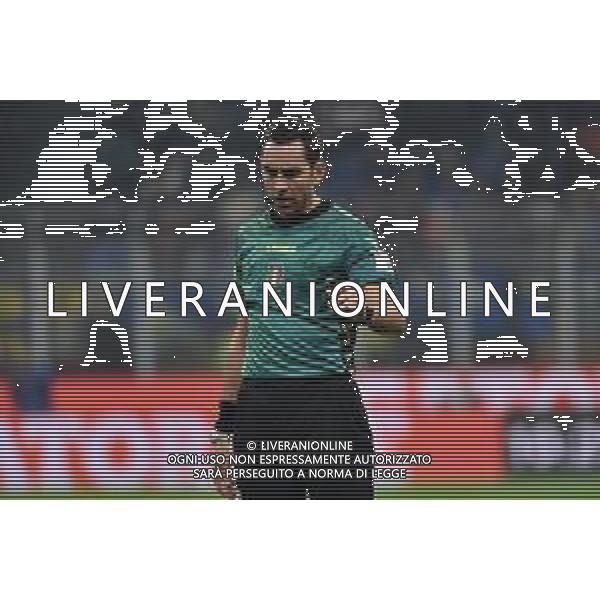 l\'arbitro Andrea Colombo di Como Inter vs Bologna Milano 09-11-2022 Stadio Giuseppe Meazza - San Siro Campionato Serie A TIM - 14a giornata foto Roberto Garavaglia/ag. Aldo Liverani sas / AGENZIA ALDO LIVERANI SAS