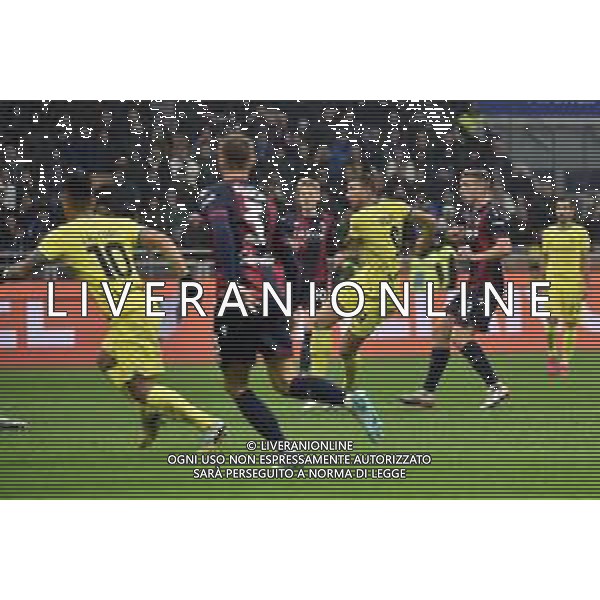 Edin Dzeko (Inter) segna il gol dell\'1 a 1 Inter vs Bologna Milano 09-11-2022 Stadio Giuseppe Meazza - San Siro Campionato Serie A TIM - 14a giornata foto Roberto Garavaglia/ag. Aldo Liverani sas / AGENZIA ALDO LIVERANI SAS