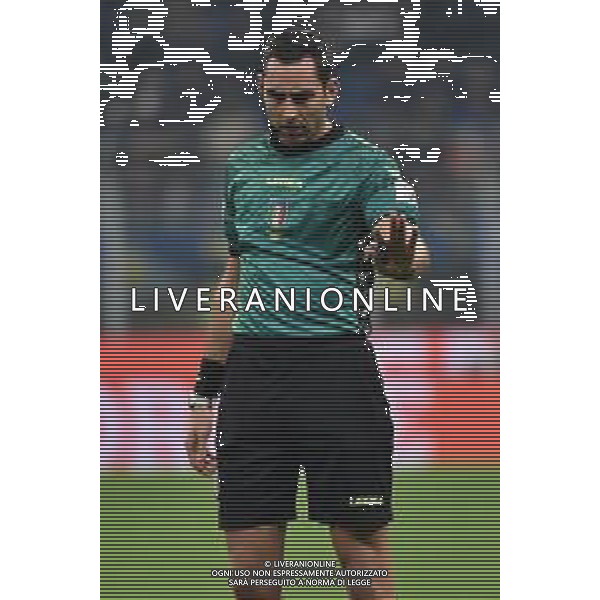 l\'arbitro Andrea Colombo di Como Inter vs Bologna Milano 09-11-2022 Stadio Giuseppe Meazza - San Siro Campionato Serie A TIM - 14a giornata foto Roberto Garavaglia/ag. Aldo Liverani sas / AGENZIA ALDO LIVERANI SAS