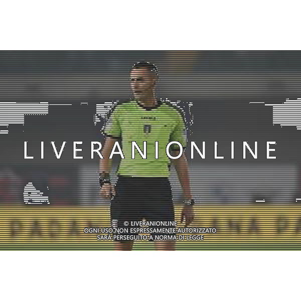 TVRG l\'arbitro Marco Di Bello di Brindisi Hellas Verona vs Juventus Verona 10-11-2022 Stadio Marcantonio Bentegodi Campionato Serie A TIM - 14a giornata foto Roberto Garavaglia/ag. Aldo Liverani sas / AGENZIA ALDO LIVERANI SAS