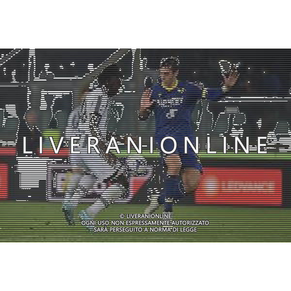 TVRG Moise Kean (Juventus) e Filippo Terracciano (Hellas Verona) Hellas Verona vs Juventus Verona 10-11-2022 Stadio Marcantonio Bentegodi Campionato Serie A TIM - 14a giornata foto Roberto Garavaglia/ag. Aldo Liverani sas / AGENZIA ALDO LIVERANI SAS