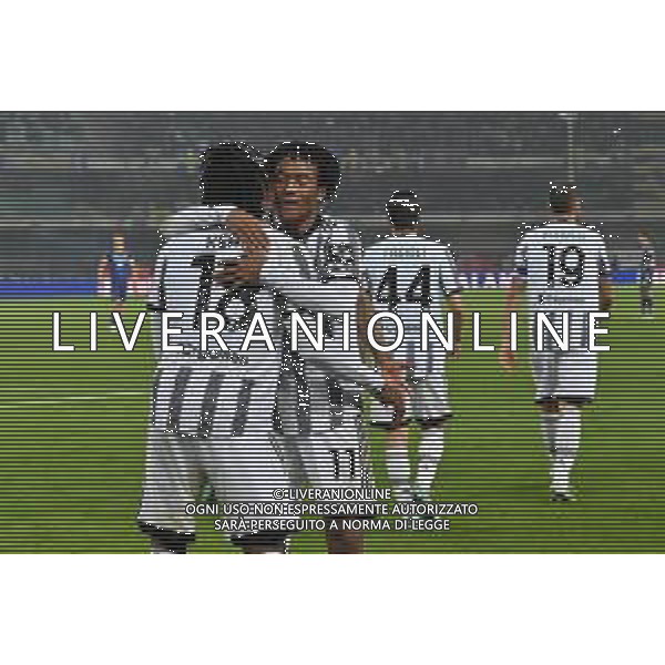 TVRG esultanza Juve dopo il gol dell\'1 a 0 Moise Kean Hellas Verona vs Juventus Verona 10-11-2022 Stadio Marcantonio Bentegodi Campionato Serie A TIM - 14a giornata foto Roberto Garavaglia/ag. Aldo Liverani sas / AGENZIA ALDO LIVERANI SAS