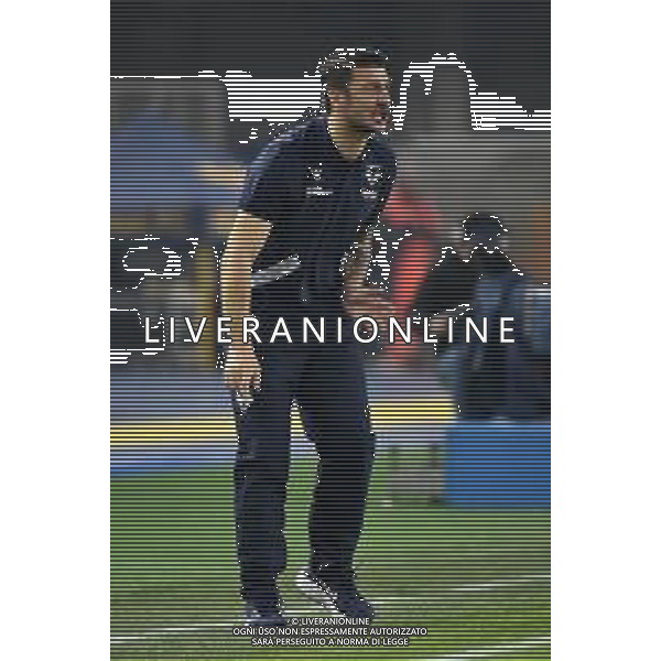 TVRG Salvatore Bocchetti allenatore Hellas Verona Hellas Verona vs Juventus Verona 10-11-2022 Stadio Marcantonio Bentegodi Campionato Serie A TIM - 14a giornata foto Roberto Garavaglia/ag. Aldo Liverani sas
