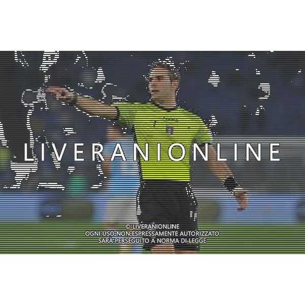 Lazio vs Monza Campionato Serie A TIM - 14 Giornata Stadio Olimpico - Roma 10-11-2022 nella foto Alberto Santoro arbitro ©Federico gaetano / AGENZIA ALDO LIVERANI SAS