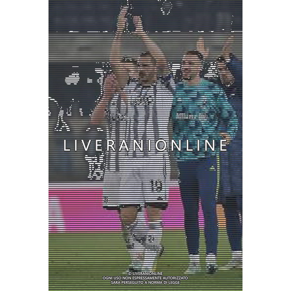 TVRG Leonardo Bonucci (Juventus) e sulla DX Federico Gatti (Juventus) Hellas Verona vs Juventus Verona 10-11-2022 Stadio Marcantonio Bentegodi Campionato Serie A TIM - 14a giornata foto Roberto Garavaglia/ag. Aldo Liverani sas