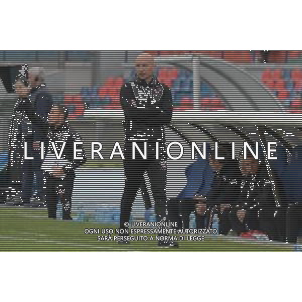 Cosenza, Italia - calcio Cosenza vs Palermo - Campionato di calcio Serie BKT 2022/2023 Stadio San Vito Marulla. Nella foto: Eugenio Corini November 12, 2022 Cosenza, Italy - sport, soccer - Cosenza vs Palermo - Italian Football Championship League BKT 2022/2023 - San Vito-Marulla stadium. In the pic: Eugenio Corini ©Andrea Rosito/ AGENZIA ALDO LIVERANI SAS