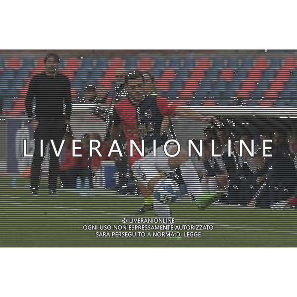 Cosenza, Italia - calcio Cosenza vs Palermo - Campionato di calcio Serie BKT 2022/2023 Stadio San Vito Marulla. Nella foto: Davide Merola November 12, 2022 Cosenza, Italy - sport, soccer - Cosenza vs Palermo - Italian Football Championship League BKT 2022/2023 - San Vito-Marulla stadium. In the pic: Davide Merola ©Andrea Rosito/ AGENZIA ALDO LIVERANI SAS