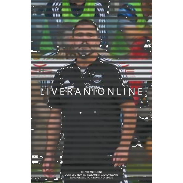 12-11-2022. Cagliari Calcio-Pisa Sporting Club 13° giornata serie BKT 2022/2023, stadio Unipol Domus Cagliari. Foto Salvatore Moi/Aldo Liverani s.a.s. Nella foto: ALLENATORE PISA CALCIO LUCA D\'ANGELO ©MOI/ AGENZIA ALDO LIVERANI SAS