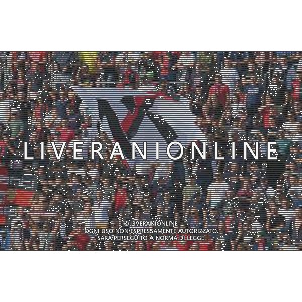 12-11-2022. Cagliari Calcio-Pisa Sporting Club 13° giornata serie BKT 2022/2023, stadio Unipol Domus Cagliari. Foto Salvatore Moi/Aldo Liverani s.a.s. Nella foto: Sconvolts, tifosi del Cagliari Calcio in curva nord dello stadio Unipol Domus di Cagliari. ©MOI/ AGENZIA ALDO LIVERANI SAS