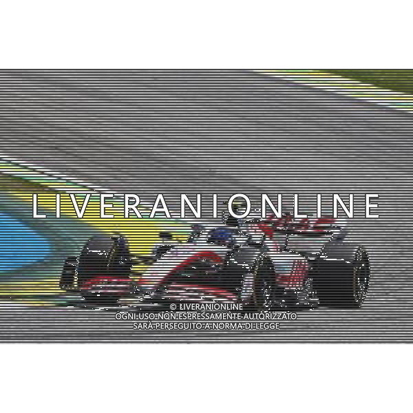 Mick Schumacher (GER) Haas VF-22. 12.11.2022. Formula 1 World Championship, Rd 21, Brazilian Grand Prix, Sao Paulo, Brazil, Sprint Day. - www.xpbimages.com, EMail: requests@xpbimages.com © Copyright: Batchelor / XPB Images / AGENZIA ALDO LIVERANI SAS - ITALY ONLY EDITORIAL USE ONLY