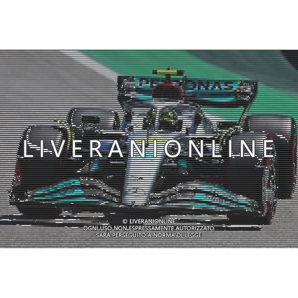 Lewis Hamilton (GBR) Mercedes AMG F1 W13. 12.11.2022. Formula 1 World Championship, Rd 21, Brazilian Grand Prix, Sao Paulo, Brazil, Sprint Day. - www.xpbimages.com, EMail: requests@xpbimages.com © Copyright: Batchelor / XPB Images / AGENZIA ALDO LIVERANI SAS - ITALY ONLY EDITORIAL USE ONLY