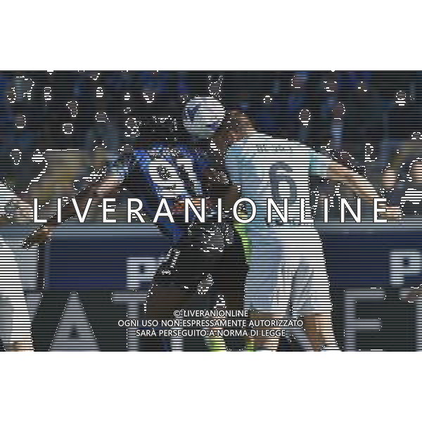 Duvan Zapata (Atalanta) e Stefan de Vrij (Inter) Atalanta vs Inter Bergamo 13-11-2022 Gewiss Stadium - Stadio Atleti Azzurri d\'Italia Campionato Serie A TIM - 15a giornata foto Roberto Garavaglia/ag. Aldo Liverani sas / AGENZIA ALDO LIVERANI SAS