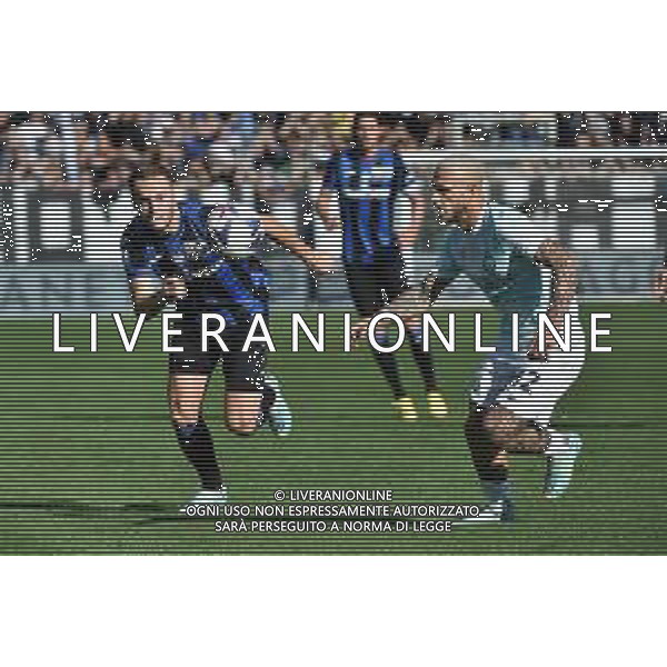 Teun Koopmeiners (Atalanta) e Federico Dimarco (Inter) Atalanta vs Inter Bergamo 13-11-2022 Gewiss Stadium - Stadio Atleti Azzurri d\'Italia Campionato Serie A TIM - 15a giornata foto Roberto Garavaglia/ag. Aldo Liverani sas / AGENZIA ALDO LIVERANI SAS