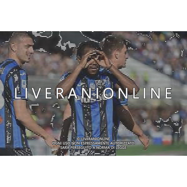 Ademola Lookman (Atalanta) esulta dopo il gol dell\'1 a 0 Atalanta vs Inter Bergamo 13-11-2022 Gewiss Stadium - Stadio Atleti Azzurri d\'Italia Campionato Serie A TIM - 15a giornata foto Roberto Garavaglia/ag. Aldo Liverani sas / AGENZIA ALDO LIVERANI SAS