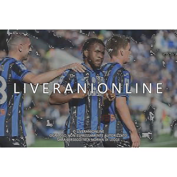 Ademola Lookman (Atalanta) esulta dopo il gol dell\'1 a 0 Atalanta vs Inter Bergamo 13-11-2022 Gewiss Stadium - Stadio Atleti Azzurri d\'Italia Campionato Serie A TIM - 15a giornata foto Roberto Garavaglia/ag. Aldo Liverani sas / AGENZIA ALDO LIVERANI SAS