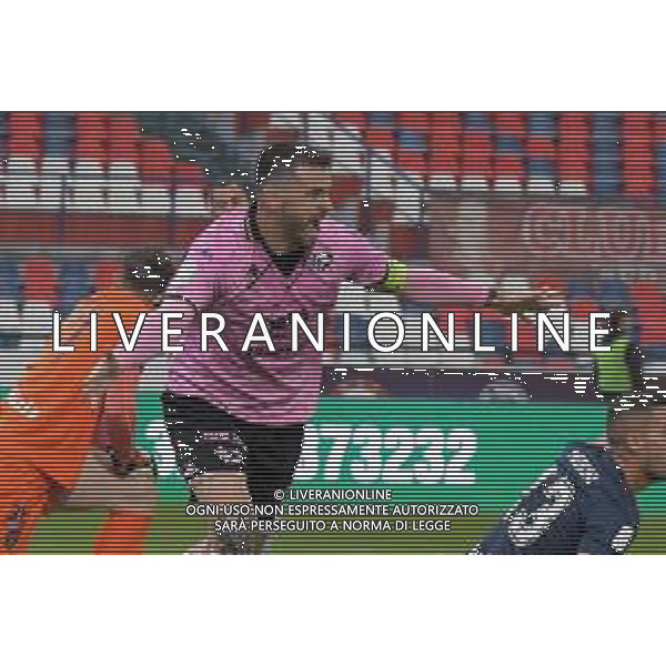 Cosenza, Italia - calcio Cosenza vs Palermo - Campionato di calcio Serie BKT 2022/2023 Stadio San Vito Marulla. Nella foto: Matteo Brunori November 12, 2022 Cosenza, Italy - sport, soccer - Cosenza vs Palermo - Italian Football Championship League BKT 2022/2023 - San Vito-Marulla stadium. In the pic: Matteo Brunori ©Andrea Rosito / AGENZIA ALDO LIVERANI SAS