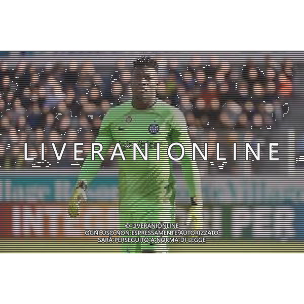Andre\' Onana (Inter) Atalanta vs Inter Bergamo 13-11-2022 Gewiss Stadium - Stadio Atleti Azzurri d\'Italia Campionato Serie A TIM - 15a giornata foto Roberto Garavaglia/ag. Aldo Liverani sas / AGENZIA ALDO LIVERANI SAS