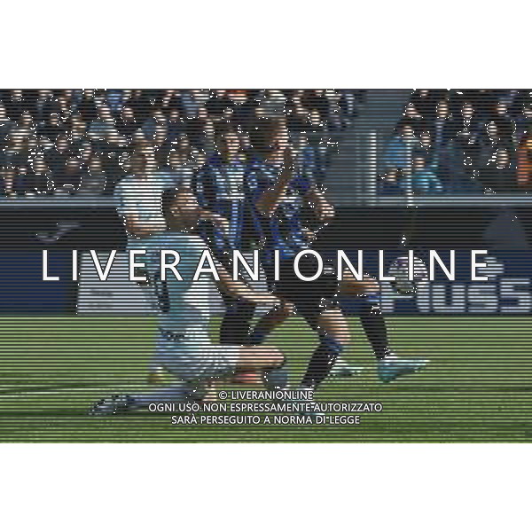 Edin Dzeko (Inter) segna il gol del 2 a 1 Atalanta vs Inter Bergamo 13-11-2022 Gewiss Stadium - Stadio Atleti Azzurri d\'Italia Campionato Serie A TIM - 15a giornata foto Roberto Garavaglia/ag. Aldo Liverani sas / AGENZIA ALDO LIVERANI SAS